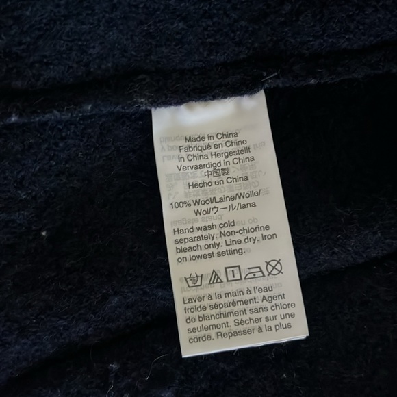 J Crew Wool Jacket, Size 2, Navy - Picture 6 of 10